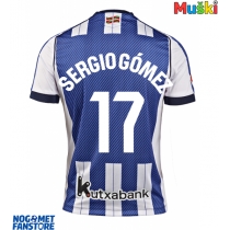 Real Sociedad Sergio Gomez #17 Domaci Dres 2025-26 Kratak Rukav